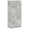vidaXL Garde-robe Gris b&eacute;ton 90x52x200 cm Bois d&rsquo;ing&eacute;nierie