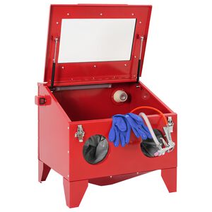 vidaXL Cabinet de Sablage 150 L 125 PSI Acier lamin&eacute; &agrave; froid