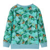 Sweatshirt pour enfants m&eacute;lange vert clair 140