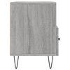 vidaXL Meuble TV Sonoma gris 80x36x50 cm Bois d'ing&eacute;nierie