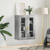 vidaXL Armoire murale gris b&eacute;ton 69,5x34x90 cm