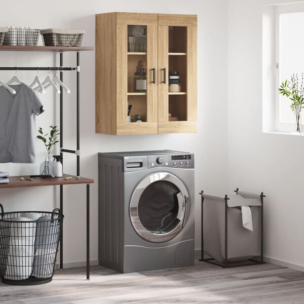 vidaXL Armoire murale ch&ecirc;ne sonoma 69,5x34x90 cm