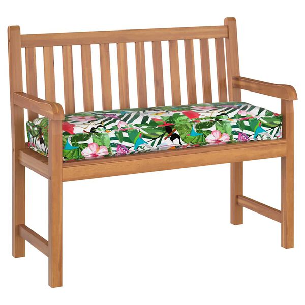 vidaXL Coussin Floral Multicolore 120 x 40 x 8 cm Tissu Oxford