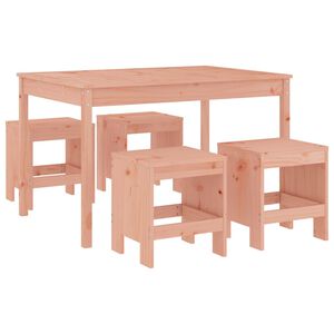vidaXL Ensemble &agrave; manger de jardin 5pcs bois massif Douglas