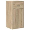vidaXL Buffet avec tiroir Ch&ecirc;ne Sonoma 38 x 34 x 75 cm