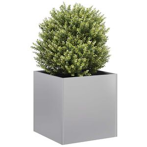 vidaXL Jardini&egrave;re 40x40x40 cm acier galvanis&eacute;