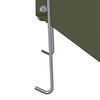 vidaXL Distributeur pour lapins Vert olive 17,5 x 26 x 28,5 cm