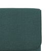 vidaXL Chaise longue Vert fonc&eacute; 55x64x80 cm Tissu