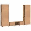 vidaXL Ensemble meuble TV FLORIN Bois ancien Bois d'ing&eacute;nierie