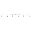 vidaXL Spot de plafond Blanc 176,5 x 12,5 x 13,5 cm M&eacute;tal