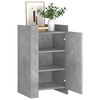 vidaXL Buffet gris béton 45x35x75 cm Bois d'ingénierie