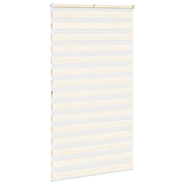vidaXL Store z&egrave;bre beige marbr&eacute; largeur du tissu 130,9 cm polyester