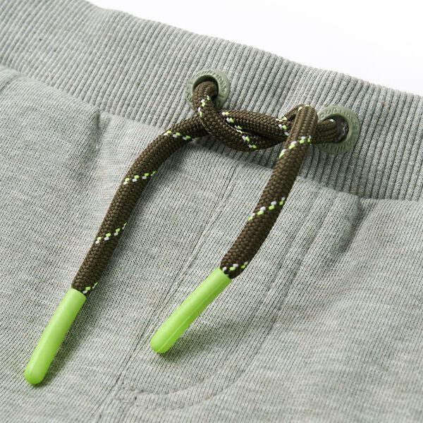 Pantalon de surv&ecirc;tement pour enfants kaki clair 116