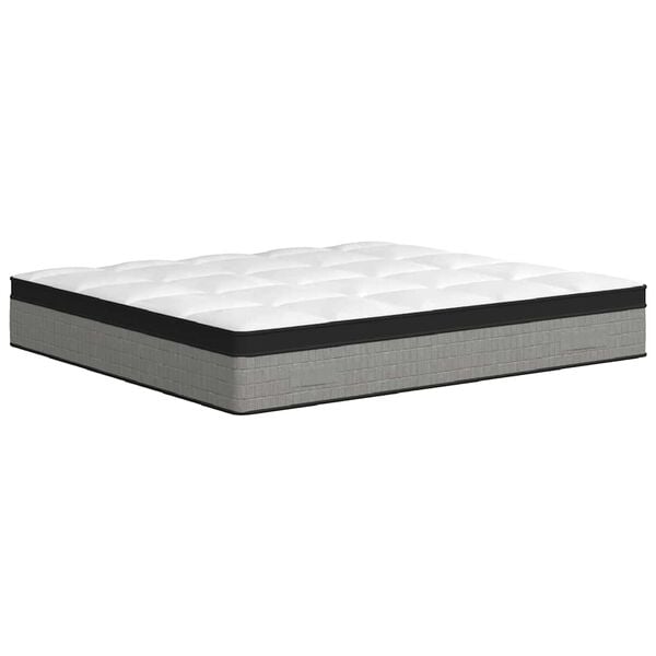 vidaXL Matelas &agrave; ressorts ensach&eacute;s moyen plus 200x200 cm