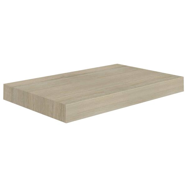 vidaXL Étagères murales flottantes 2 pcs chêne 40x23x3,8 cm MDF
