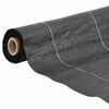 vidaXL Membrane anti-mauvaises herbes noir 1x25 m PP