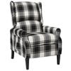 vidaXL Fauteuil inclinable Multicolore Tissu
