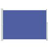 vidaXL Auvent lat&eacute;ral r&eacute;tractable de patio 200x300 cm Bleu
