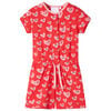Combinaison pour enfants rouge 128