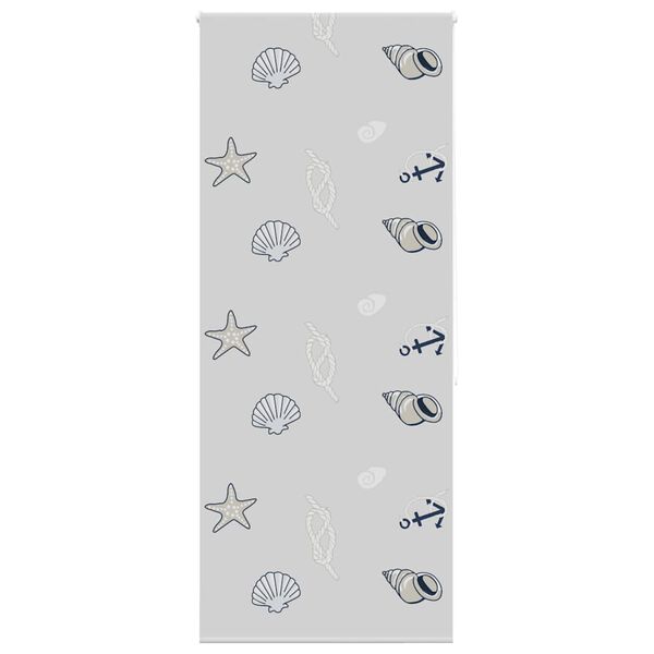 vidaXL Store enrouleur de douche 90x240 cm largeur du tissu 86 cm