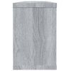 vidaXL &Eacute;tag&egrave;res murales cube 6 pcs Sonoma gris 60x15x23 cm Bois