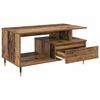 vidaXL Table basse Bois ancien 90 x 49 x 45 cm Bois d'ing&eacute;nierie