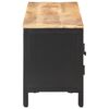 vidaXL Meuble TV 120x30x40 cm Bois massif de manguier brut