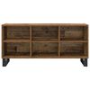 vidaXL Meuble TV 103,5 x 30 x 50 cm Bois Ancien Bois d'ing&eacute;nierie