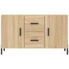 vidaXL Buffet chêne sonoma 100x36x60 cm bois d'ingénierie