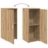 vidaXL Armoire rangement ch&ecirc;ne artisanal 40x45x103,5cm bois ing&eacute;nierie