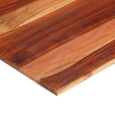 vidaXL Dessus de table bois massif d'acacia 15-16 mm 70x70 cm