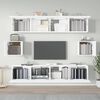 vidaXL Ensemble de meubles TV 6 pcs Blanc Bois d'ingénierie
