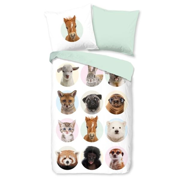 Good Morning Housse de couette enfant YOUNG A 135x200 cm Multicolore