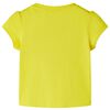 T-shirt pour enfants jaune 140