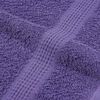 vidaXL Serviettes de douche FROGN 4 pcs violet 70x140 cm 360 g/m²