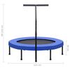 vidaXL Trampoline de fitness avec poignée et coussin de sécurité 122cm