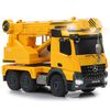 JAMARA Grue t&eacute;l&eacute;command&eacute;e Mercedes-Benz Arocs Liebherr 1:20 Jaune