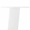 vidaXL Pieds de table basse 4 pi&egrave;ces Blanc 30 cm Acier