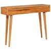 vidaXL Table console Marron 110 x 30 x 80 cm Bois d'Acacia Massif
