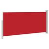 vidaXL Auvent lat&eacute;ral r&eacute;tractable 140 x 300 cm Rouge