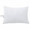 vidaXL Oreiller 2 pc 79 x 60 x 20 cm Polyester Blanc