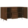 vidaXL Buffet ch&ecirc;ne marron 100x36x60 cm bois d'ing&eacute;nierie