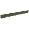 vidaXL Bordure de Pelouse 10 pcs 103 x 10 cm Acier Vert olive