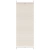 vidaXL Store pliss&eacute; 60x125 cm Cr&egrave;me