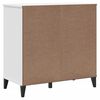 vidaXL Commode VIKEN blanc bois d'ingénierie