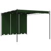 vidaXL Pavillon 4 x 3 x 2,3 m Vert Polyester et Acier