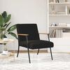 vidaXL fauteuil Noir 59 x 75 x 78 cm