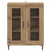 vidaXL Buffet Ch&ecirc;ne artisanal 69,5 x 34 x 90 cm Bois d'ing&eacute;nierie