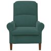 vidaXL fauteuil Vert foncé 76 x 94 x 102 cm Velours