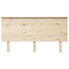 vidaXL T&ecirc;te de lit 154x6x82,5 cm Bois massif de pin